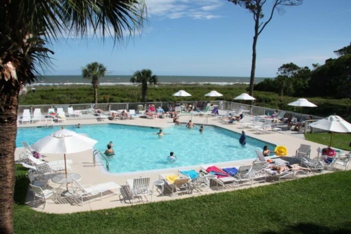 Ocean Villas Deluxe - Oceanfront Villa - Steps To Beach - Great Location - Heated Pool April Hilton Head Island Buitenkant foto